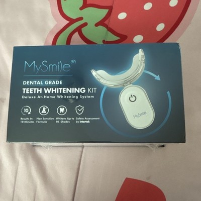 MySmile Dental Grade Teeth Whitening Kit Deluxe At-Home Whitening System