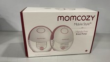 Momcozy Mobile Style Hands-Free Breast pumps-White/Pink