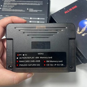 SEGA Pseudo Saturn 4 in1 Cartridge ALL-IN-1
