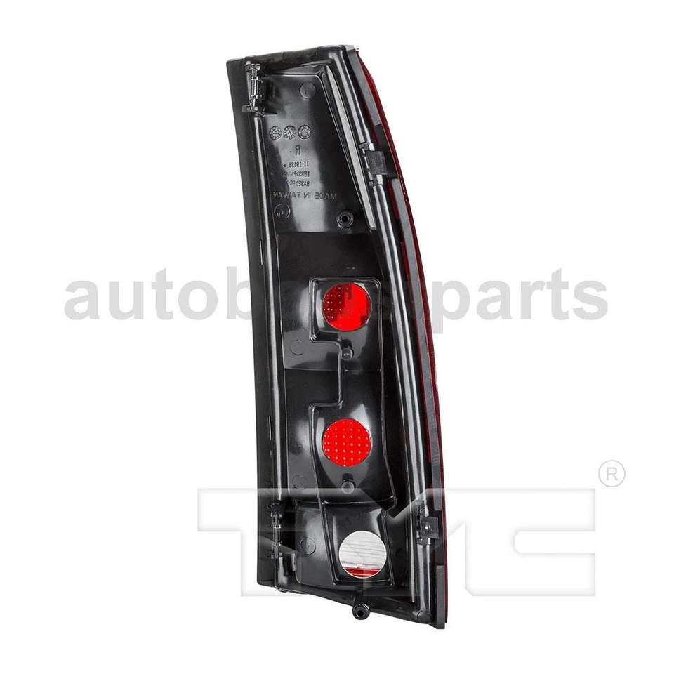 Conjunto de lanterna traseira esquerda direita para Chevrolet Blazer 1992-1994 - Imagem 3 de 4