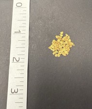 Alaska Gold Nugget flakes (1.75grams) 3821.28 per troy oz
