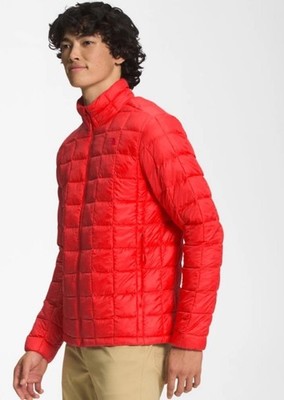 The North Face Big ThermoBall Eco Jacket Mens Size 2X Fiery Red Down Puffer