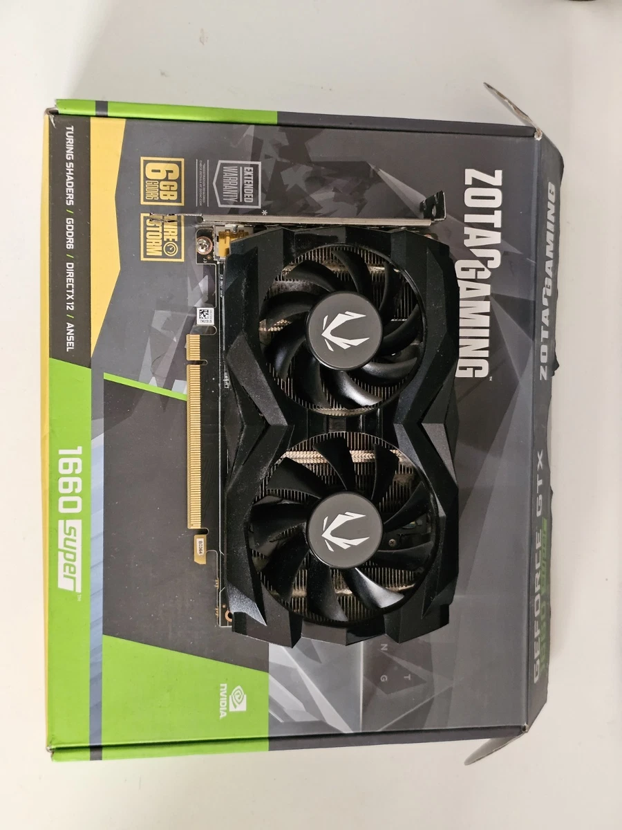 NVIDIA GeForce GTX 1660 NVIDIA 6 GB Memory Computer Graphics Cards