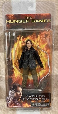 NECA 2012 Hunger Games Katniss Everdeen 7  Action Figure NIP Bow Arrows Quiver