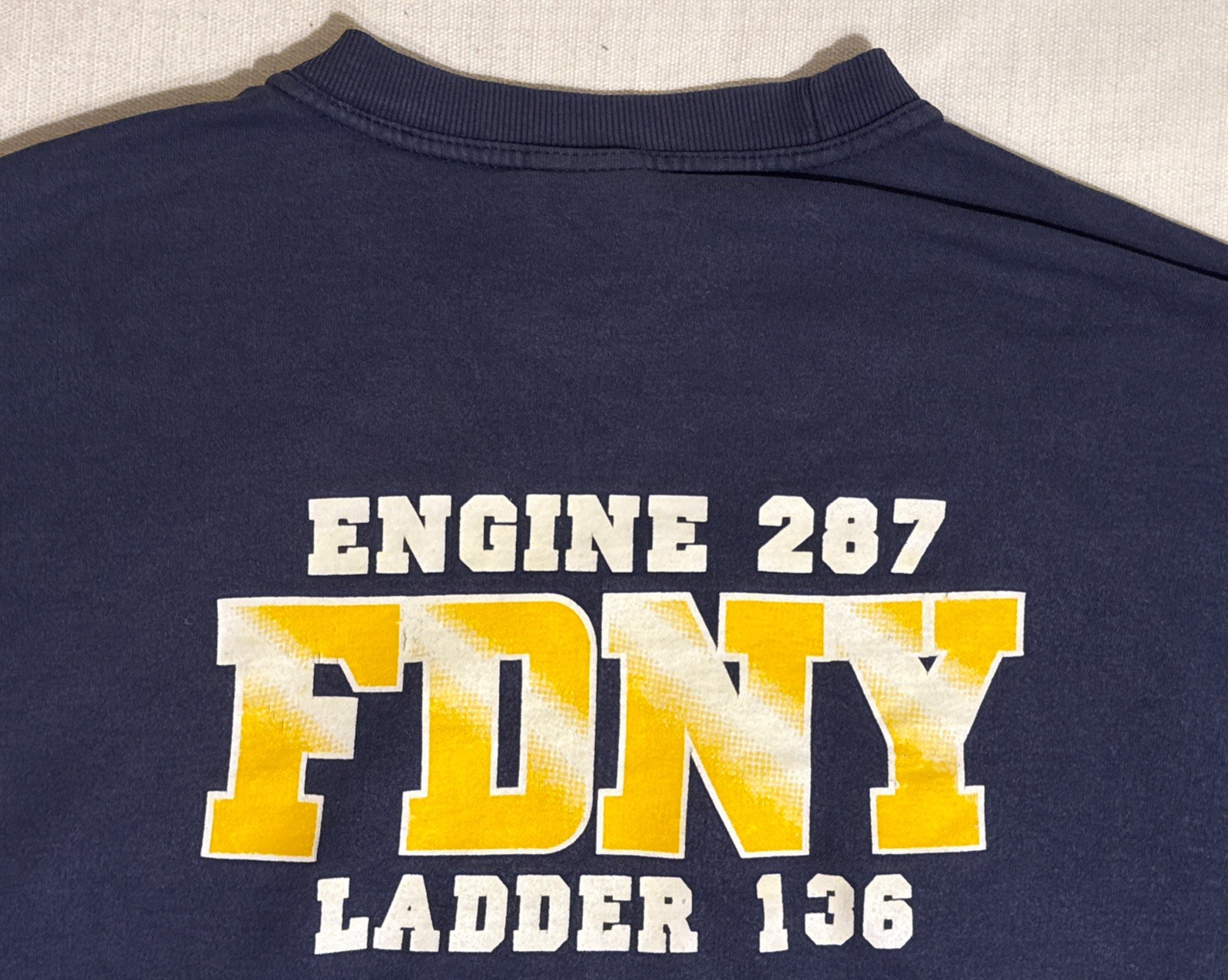 FDNY Fire Department New York NYC NY SweatShirt Sz XL FDNY Queens