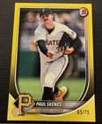 2025 Bowman - Paul Skenes #30 Yellow /75