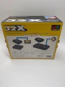 Sega Mega Drive Super 32X Black Console USED Japan Free Shipping Very Good Cond