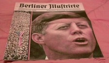 Dodatek "Berliner Illustrieren" John F. Kennedy czerwiec 1963 - replika