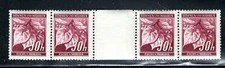 GERMANY BOHEMIA & MORAVA MOROVIA GERMANY STAMP GUTTER STRIP MH LOT 1859H