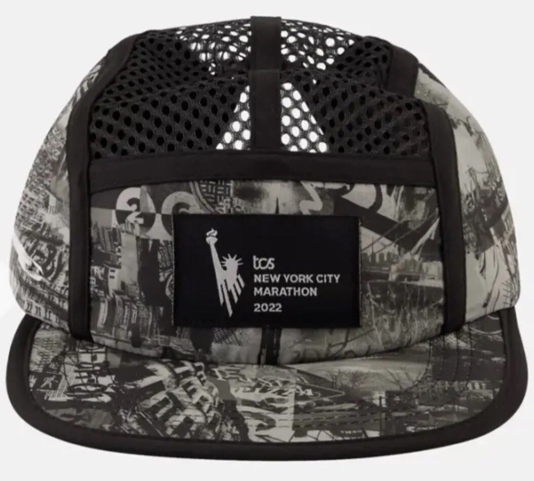 [NG] N255AHA110 Runcap /追跡付 NEW YORK City Marathon Running Race Hat Cap New Balance