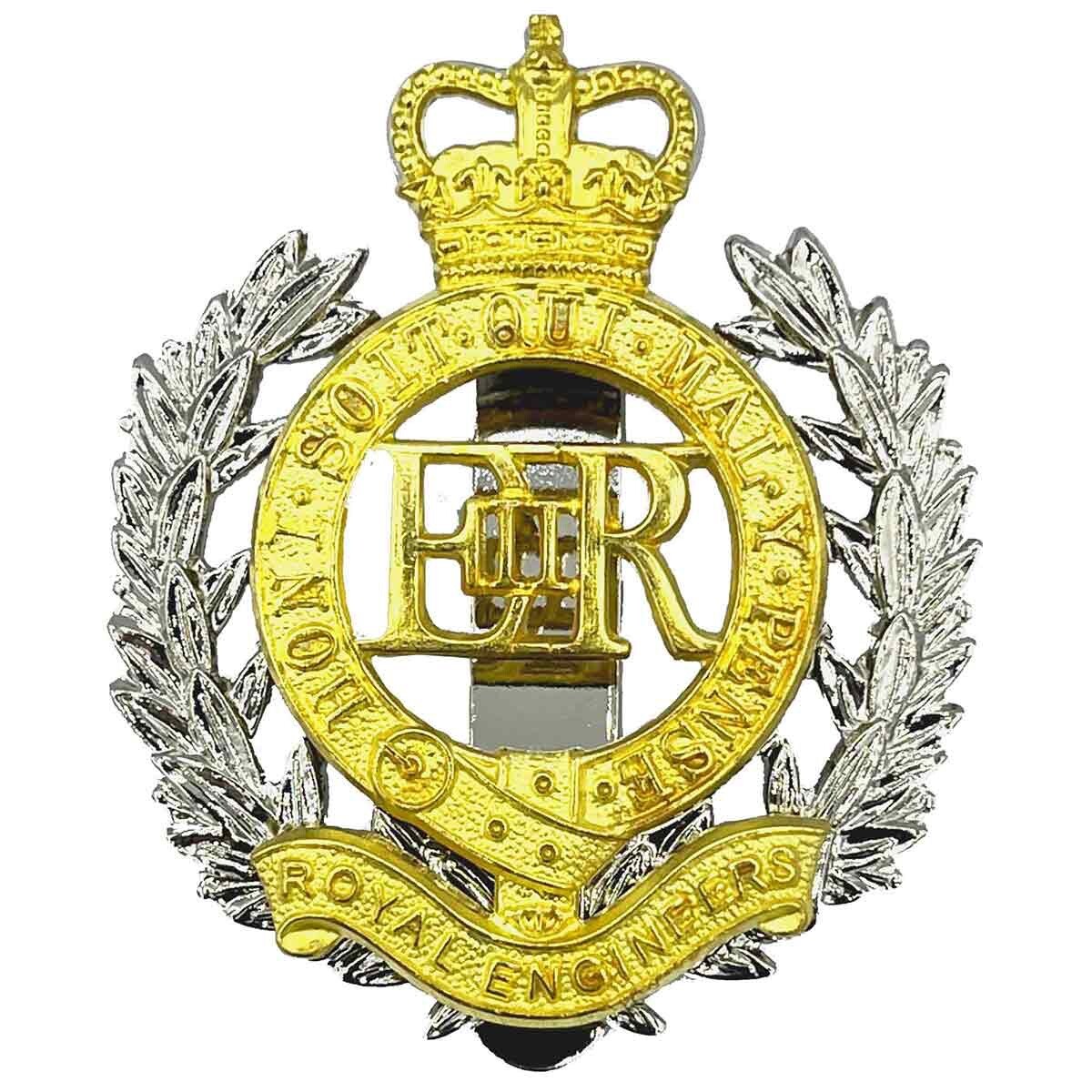 Royal Engineers Beret Badge, Officers - UK Supplier - E.C.Snaith And - Foto 9