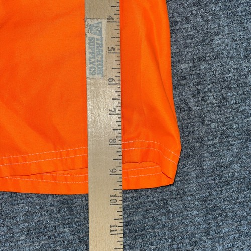 OP boys swim trunks medium 8 meshlined orange blue white 100% poly - Picture 7 of 8