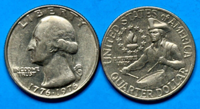 1976 Bicentenario Drummer Boy Quarters P&D Circolato Rotolo - Foto 12