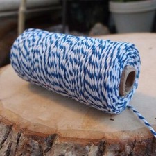 Quasimoon Dark Blue Bakers Twine Decorative Craft String (110 Yards) by Paper...