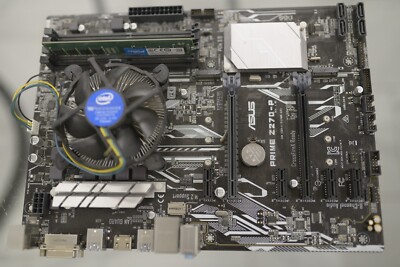 ASUS PRIME Z270-P Motherboard || Kit with/ Intel G3900 and 4 GB RAM