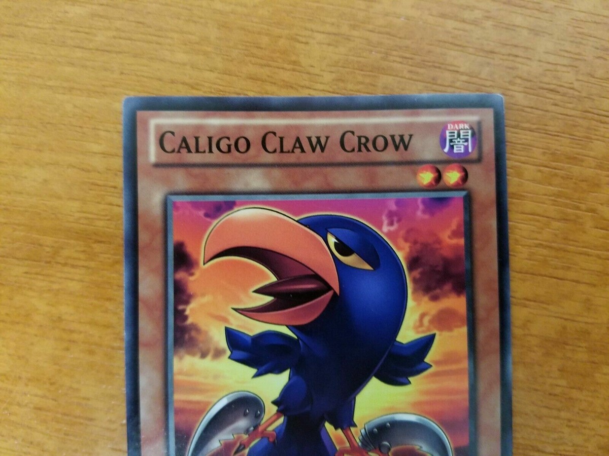Yugioh Cards Caligo Claw Crow YS13-EN008 1st Edition Common