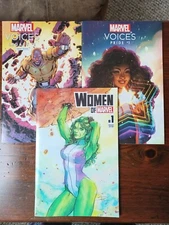 Marvel Voices EXCLUSIVE Variants Lot