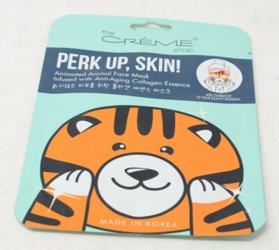 The Creme Shop THE CREME SHOP PERK UP, SKIN! COLLAGEN FACE MASK (TIGER)