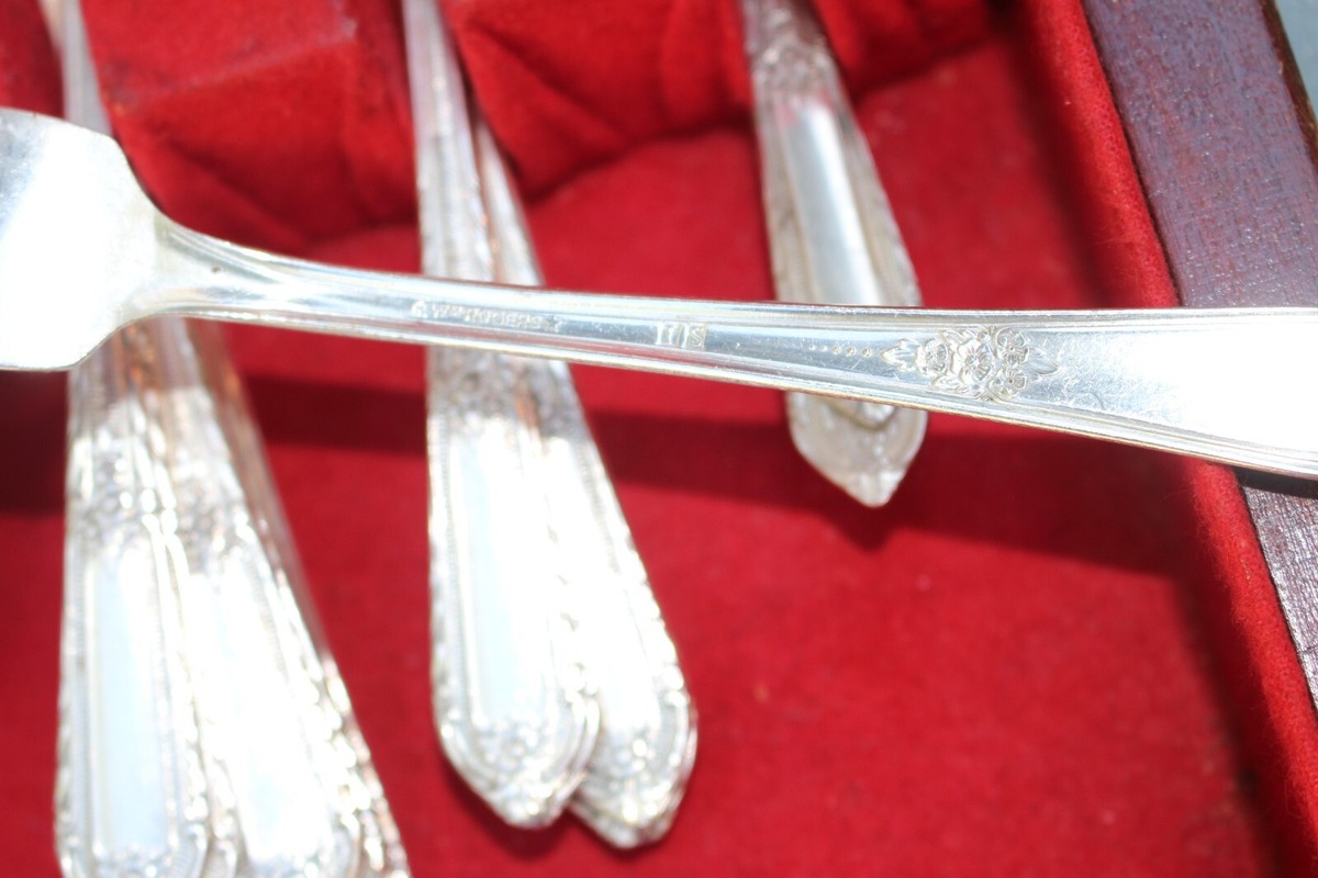 M♦希少 デットストック　ロジャース  シルバーカトラリー  54ピースセット 1937 WM. Rogers International Silver 54 Piece Set