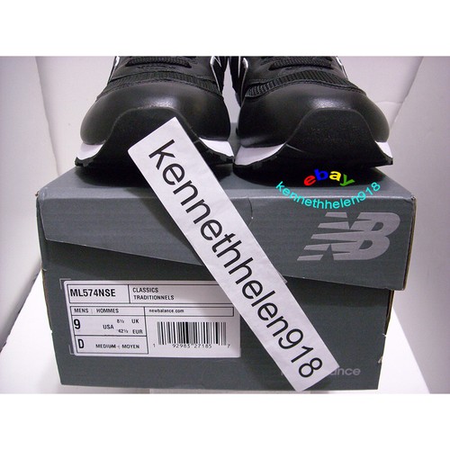 NEW BALANCE 574 MESH LEATHER SHOES 