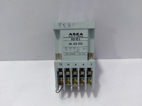 Asea EG 10 L SK 412 1112 Contactor - Picture 4 of 8