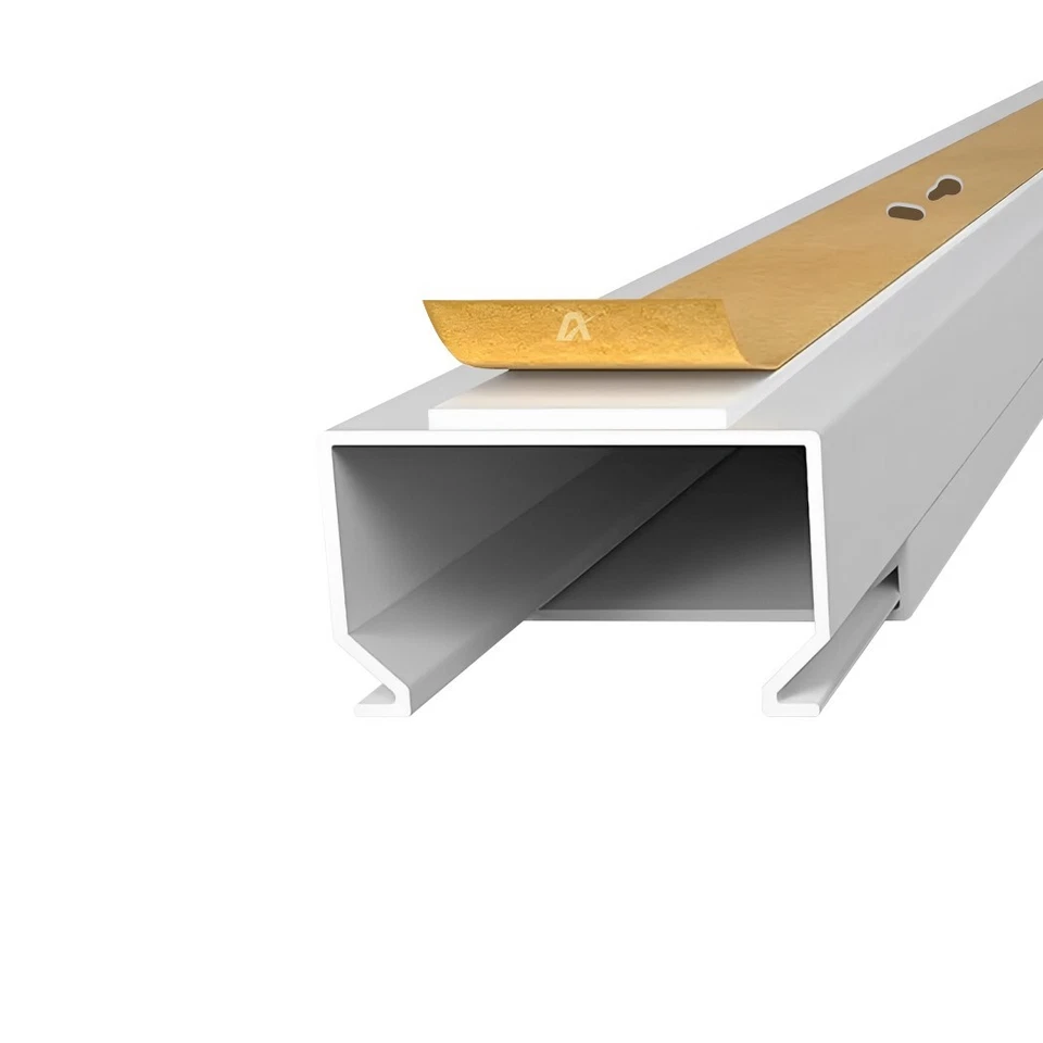 16m Kabelkanal selbstklebend schraubbar 15 x 10 mm Installationskanal PVC weiss - Bild 2 von 4