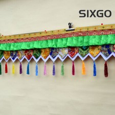 3m Buddhist Embroidery Hanging Table Shrine Altar Enclosing Curtain Draperies