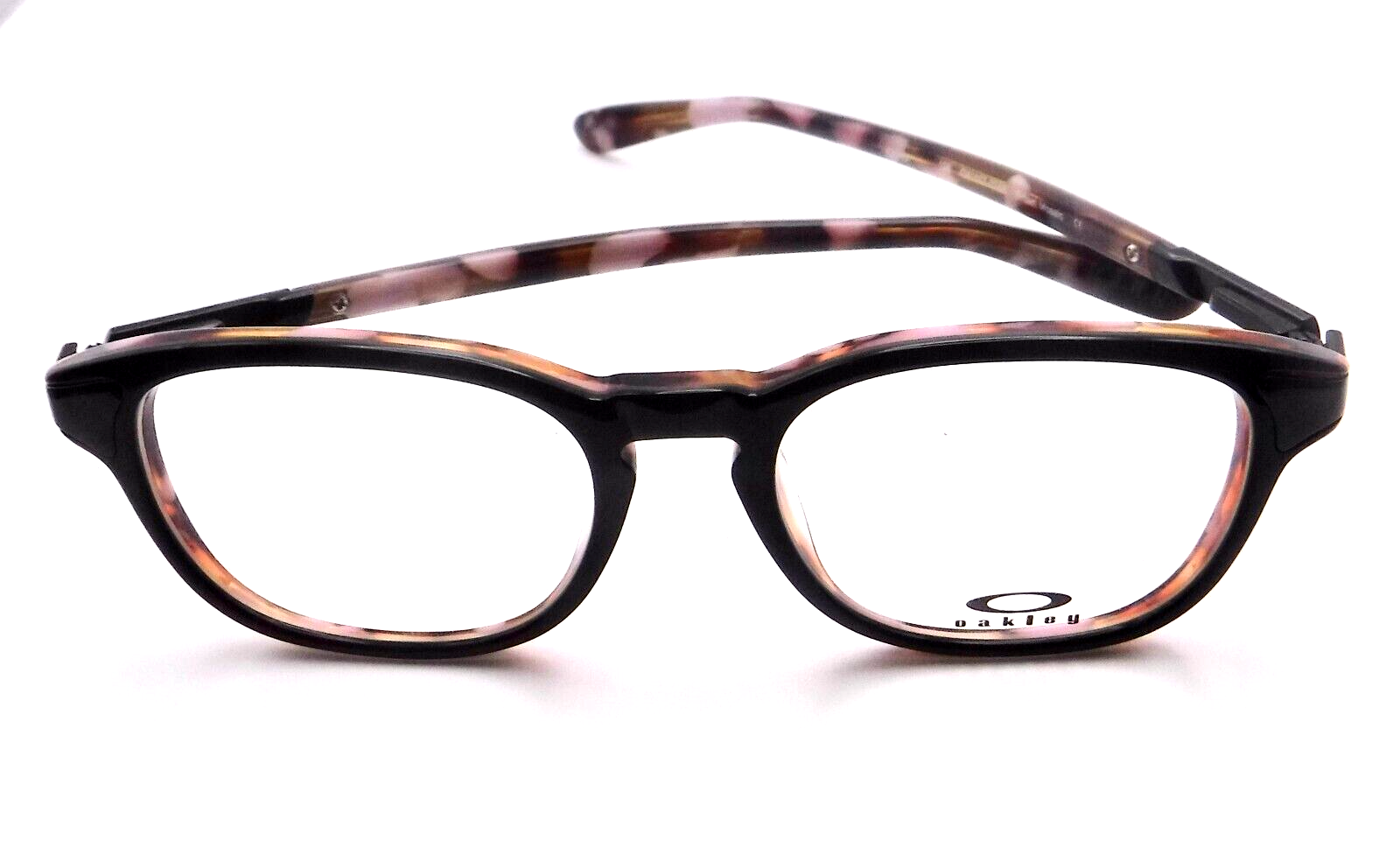 Oakley Mislead Eyeglasses OX1107-0248 Brown Mosaic Frames Clear Lens 48-18-138