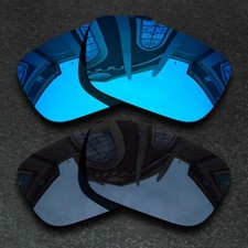 US Blue Black Polarized Anti-Scratch Replacement Lenses For-Spy Optic Dirk