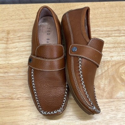 Ted Baker loafers brown leather size 6 | eBay display picture 1