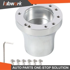 Labwork Golf Cart Steering Wheel Hub Adapter Chrome for EZgo RXV/TXT Cart Parts