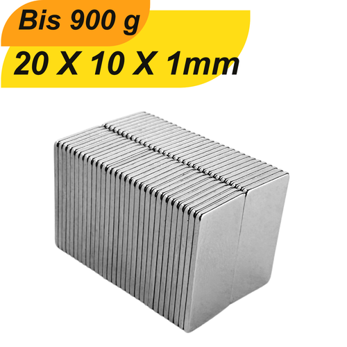 Extreme Strong Neodym Block Magnets - Size And Quantity Selection Real N - Picture 16 of 33