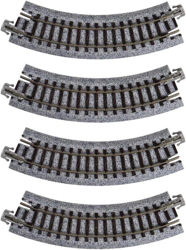 KATO N Gauge Unitrack Compact Curved Track R117-45° 4 Pieces 20