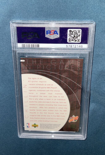 Gary Payton PSA 9 1996 Upper Deck Slab CHILLIN Seattle SuperSonics NBA GRADED 96 - 第 6/8 張圖片