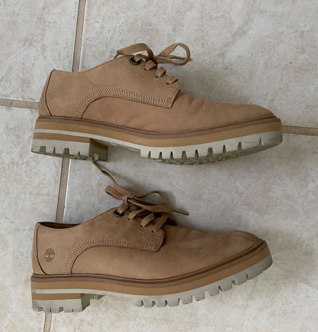 Scarpe da donna Timberland London Square Oxford Tan ReBotl taglia 8W