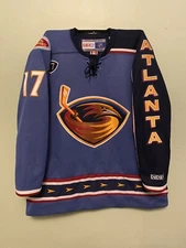 Ilya Kovalchuk Autographed Atlanta Thrashers 2003-04 Alternate Jersey CCM XL