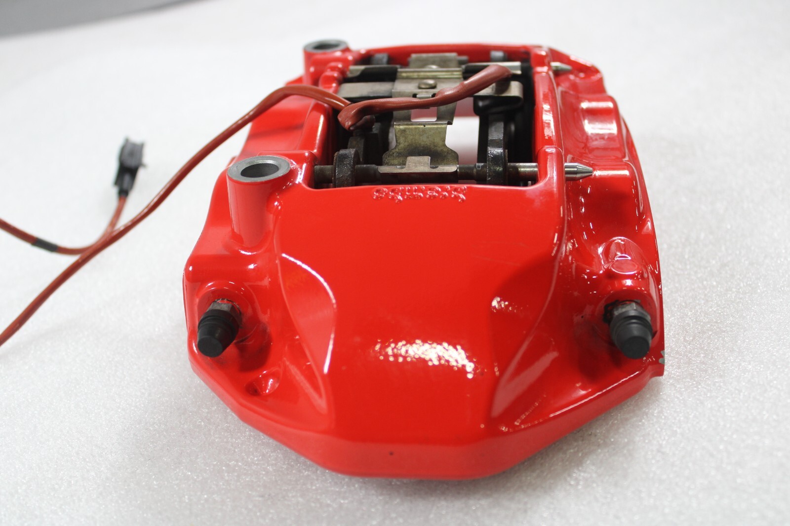 Ferrari GTC4 Lusso, RH, Right, Rear Brake Caliper, Some Chips, Red, P/N 315582