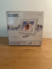 COBY 5.6  Digital Photo Frame with Built-in MP3 Player and Stereo Speakers