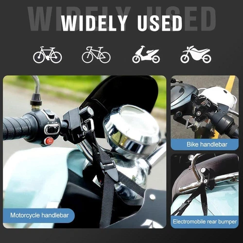 Anti-theft Dirt Bike Handlebar Lock Motorcycle Helmet Lock Hook NE Helmet W P3J0