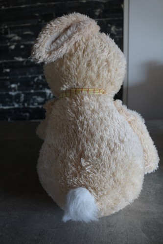 Hase mit Schleife Kuscheltier 60cm, gebraucht von Heunec - Bild 3 von 4