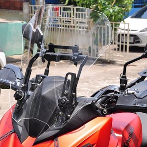 NEW-2015-2016-2017-Kawasaki-Versys-650-GPS-Camera-Cellphone-Phone-Holder-Bar