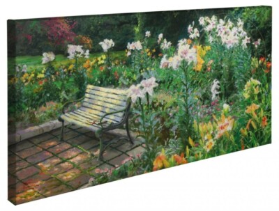 Thomas Kinkade Eternal Springtime 16 x 31 Gallery Wrapped Canvas