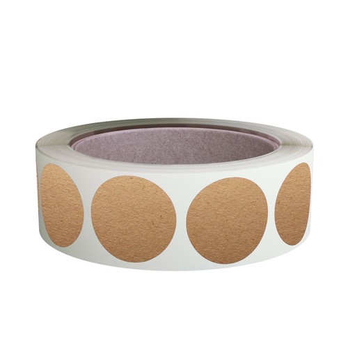 Royal Green Colored Labels Roll 1 1/4 Inch (3cm) Color-Coding Dot Stickers 30mm - Picture 25 of 29