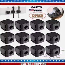 4-12Pcs Magnetic Winder Clip Cord Organizer Lead Management Charger Cable Holder