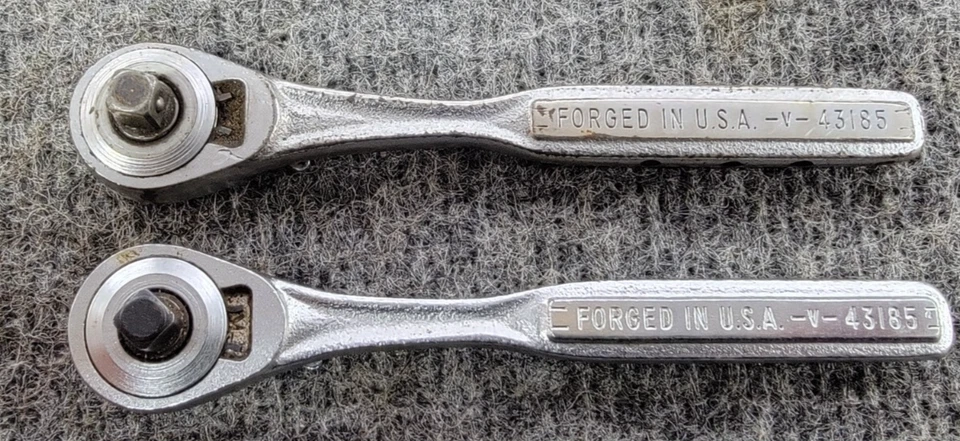 4 trinquetes Craftsman 1/2" y 1/4" Drive serie V Foto 4 de 4