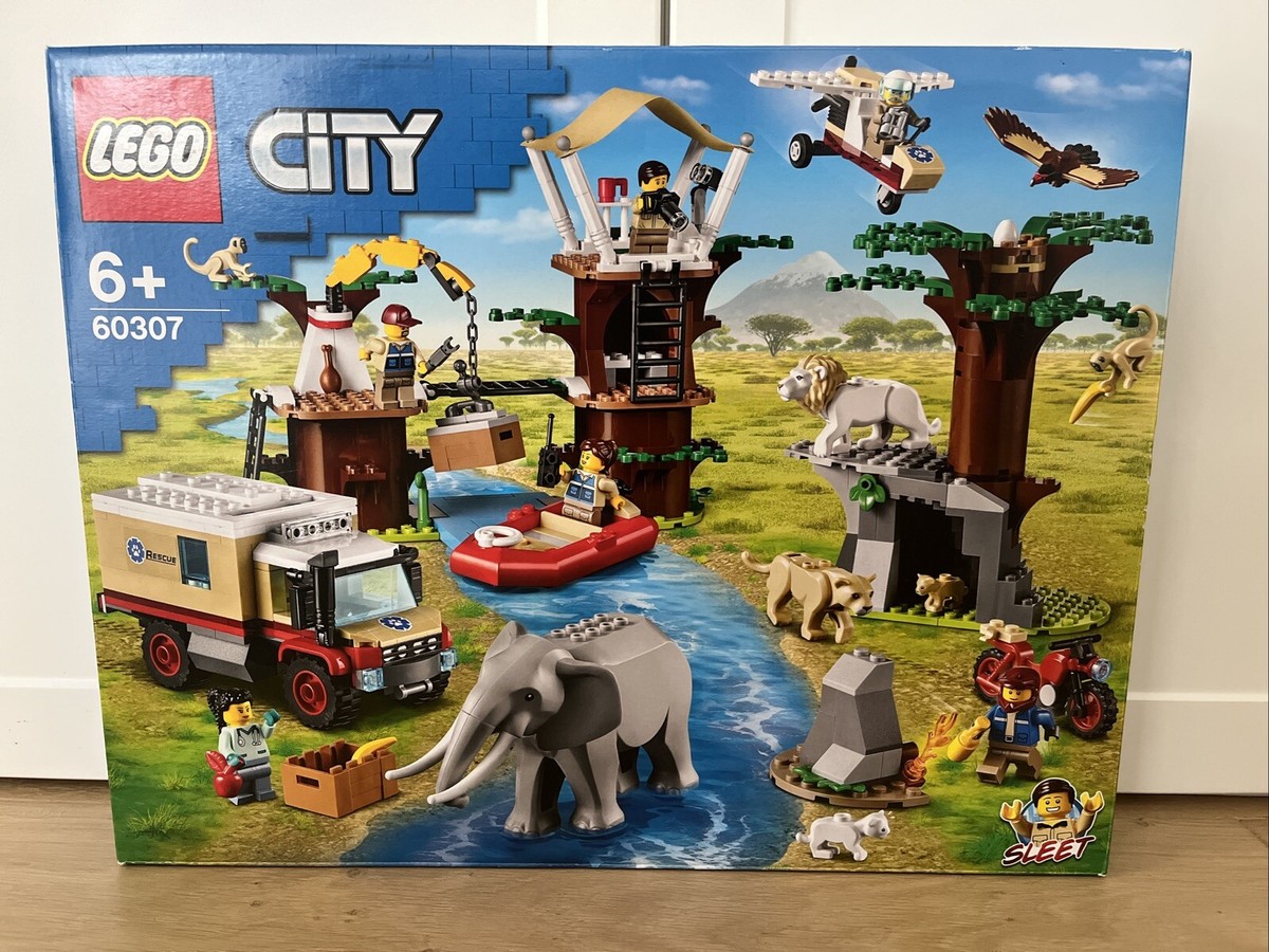 Wild Animal Lego City Wildlife Rescue Camp 60307 LEGO CITY