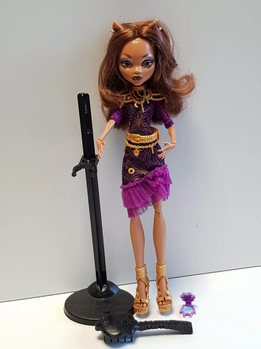 Monster High Clawdeen Wolf Frights Black Carpet Action Camera 18