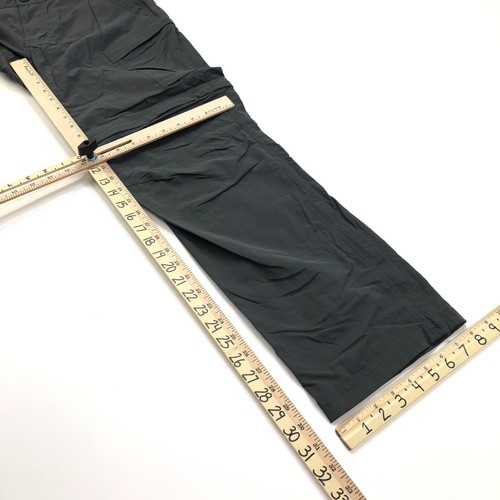 REI Co-Op Sahara 30x32 (Fits 30W 31L) Convertible Zip Hiking Pants Gray 150401 - Picture 3 of 10