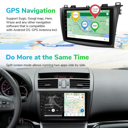CAM+DVR+For Mazda 3 10-13 Android 13 8Core 6+64 Car GPS Radio Stereo CarPlay DSP - Picture 19 of 24