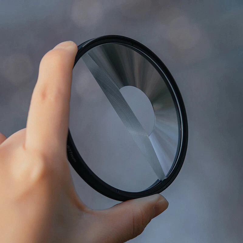 77/82mm Half Foreground Blur Swirl Halo Special Effect Camera Filter SLR UV Lens - Image 2 of 4